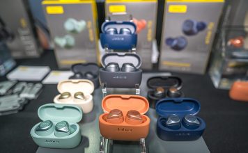 Image of many colors of Jabra Elite Active 75t