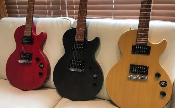 Les trois couleurs de la Les Paul Special