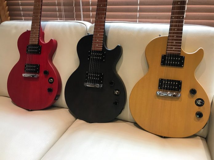 Les trois couleurs de la Les Paul Special