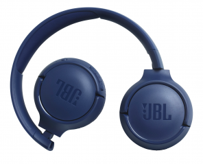 Les écouteurs supra-oriculaires Bluetooth Tune 500BT de JBL.