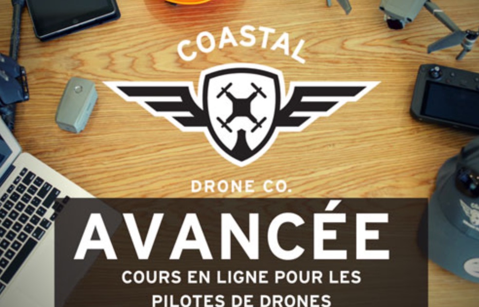 Cours de pilotage Coastal Drone