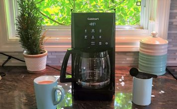 Cafetière programmable tactile de Cuisinart