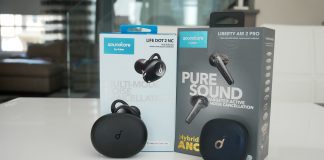 Image of Liberty Air Pro and Life Dot earbuds from Soundcore