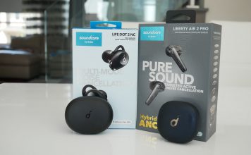 Image of Liberty Air Pro and Life Dot earbuds from Soundcore