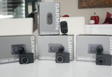 Image of all Garmin dashcam on table