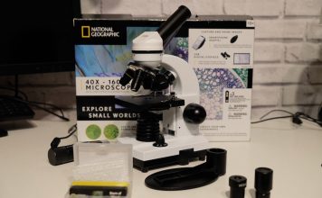 Microscope 40x 1600x