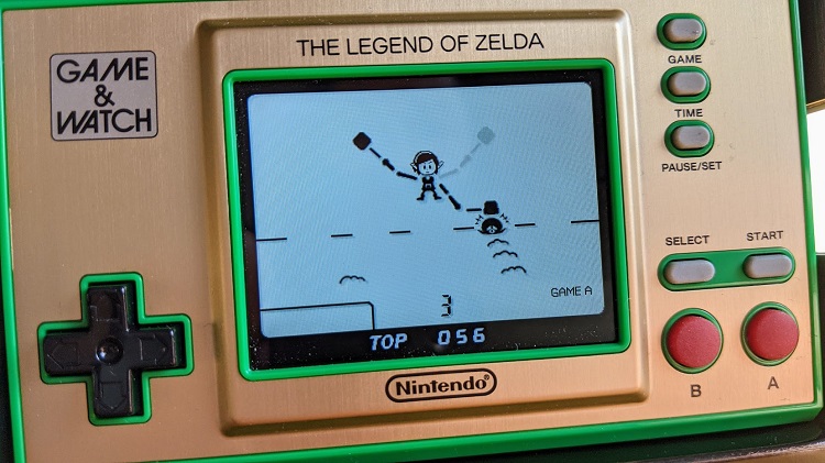 Game & Watch The Legend of Zelda : que vaut la nouvelle mini