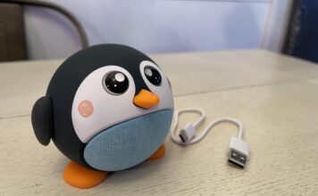 haut-parleur en forme de pingouin de Planet Buddies