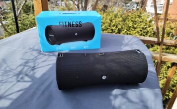 Haut-parleur sans fil Bluetooth étanche The Fitness de Raycon