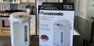 Panasonic hot water dispenser contest at Best Buy