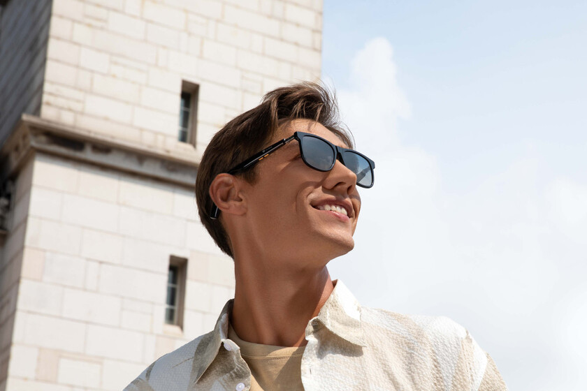 image of men outside with Soundcore By Anker Frames Glasses