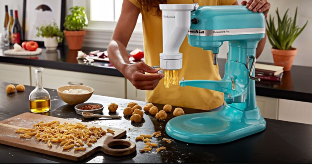 Accessoire De Hachoir Alimentaire De Haute Qualité 2024 Pour Mélangeurs Sur Socle Kitchenaid, Comme Accessoire De Hachoir à Viande Comprenant Des Tubes De Remplissage De Saucisses