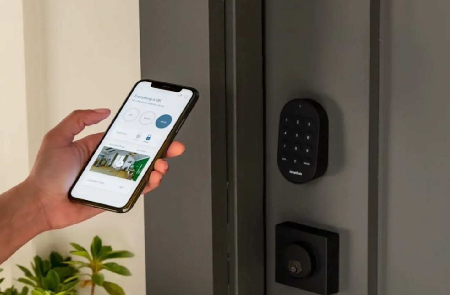 serrure intelligente pour maison connectée