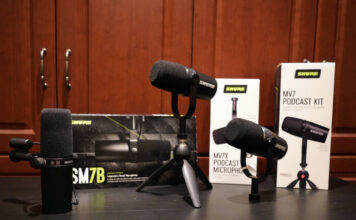 Microphones de baladodiffusion Shure