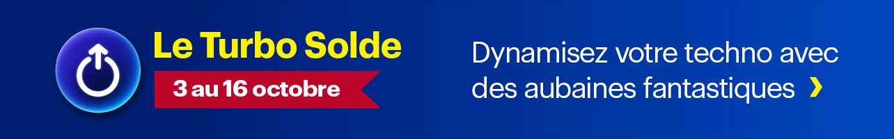 Le Turbo Solde Best Buy