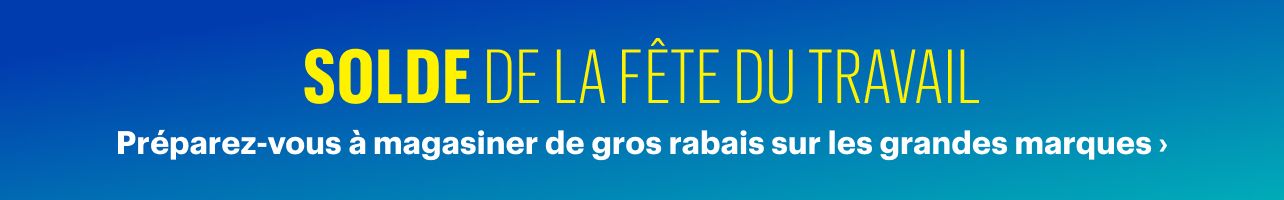 Solde de la fête du travail Best Buy