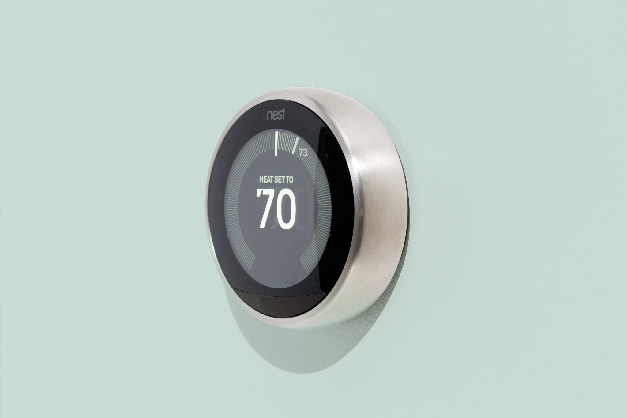 Image of Nest thermostat by Google