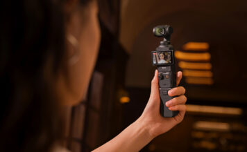 Image of DJI Osmo Pocket 3 in a women hands