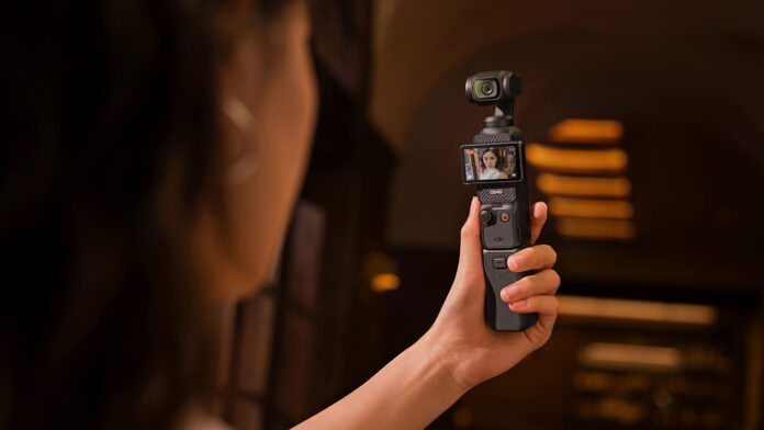 Image of DJI Osmo Pocket 3 in a women hands