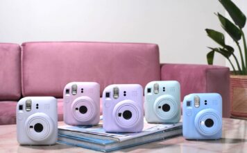 toutes les couleurs Instax mini 12