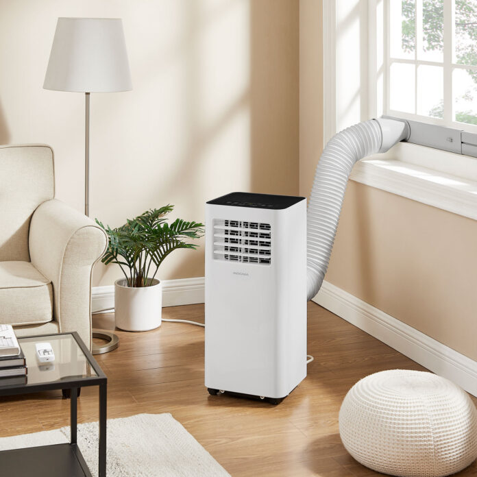 Insignia Portable Air Conditioner - 10000 BTU (SACC 6500 BTU) - White/Black - Only at Best Buy