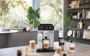 DeLonghi multi-use coffee machine