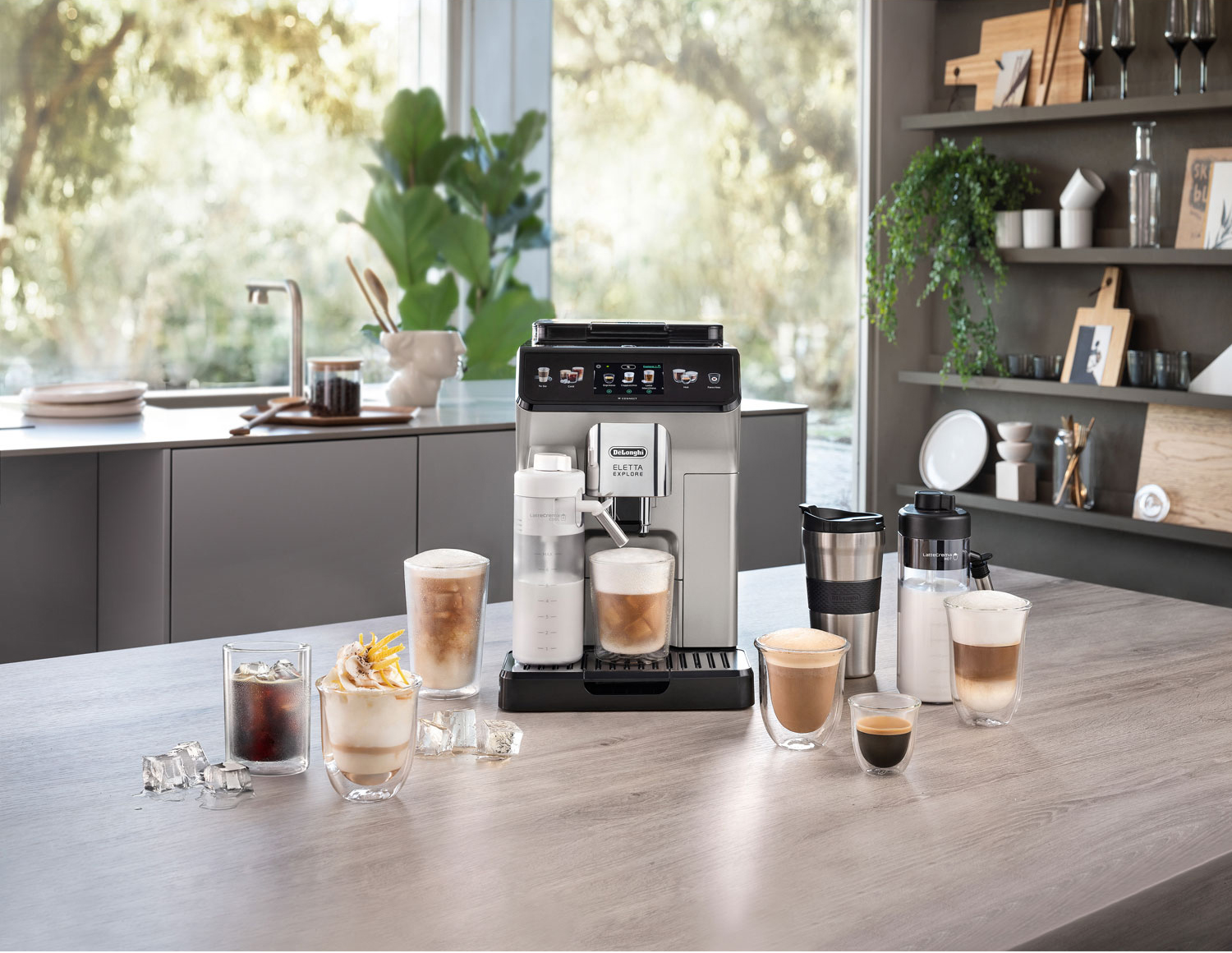 DeLonghi multi-use coffee machine