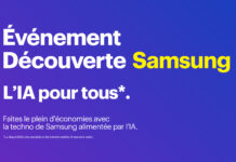 événement découverte Samsung