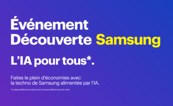 événement découverte Samsung
