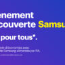 événement découverte Samsung