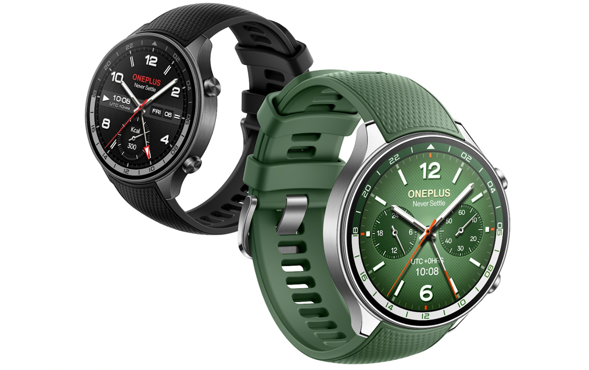 Montre Watch 2R en noir et en vert