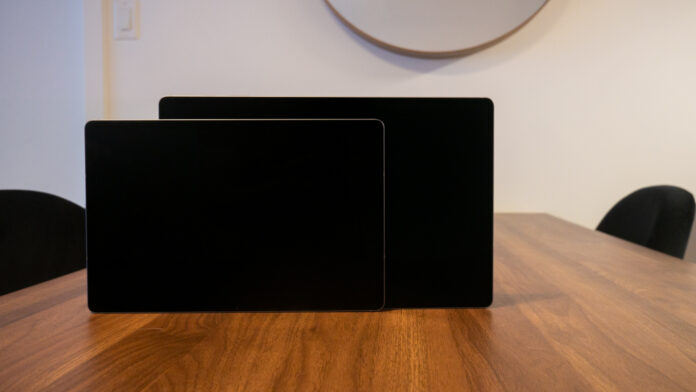 Image of Samsung Galaxy Tab S10 Ultra and S10+ on table