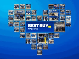 Best Buy Canada has opened 167 Best Buy Express stores across the country.