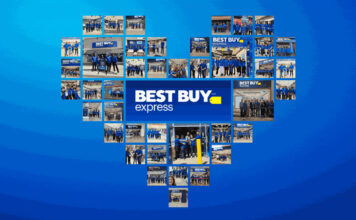 Best Buy Canada has opened 167 Best Buy Express stores across the country.