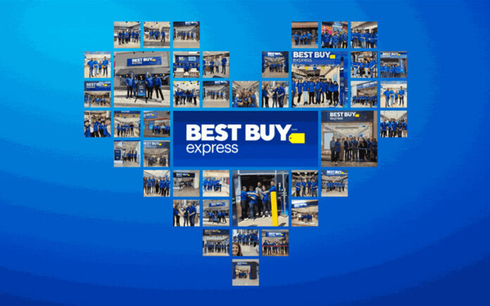 Best Buy Canada has opened 167 Best Buy Express stores across the country.