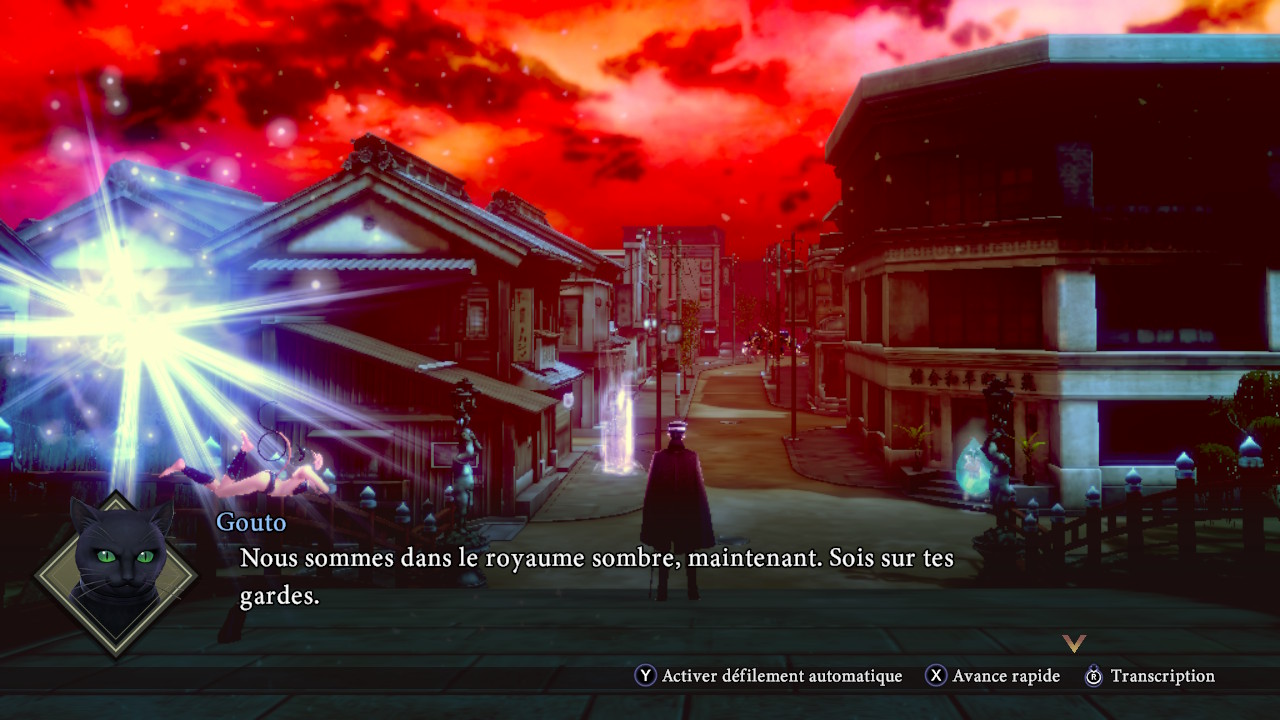 Capture d'écran du jeu Raidou Remastered: The Mystery of The Soulless Army