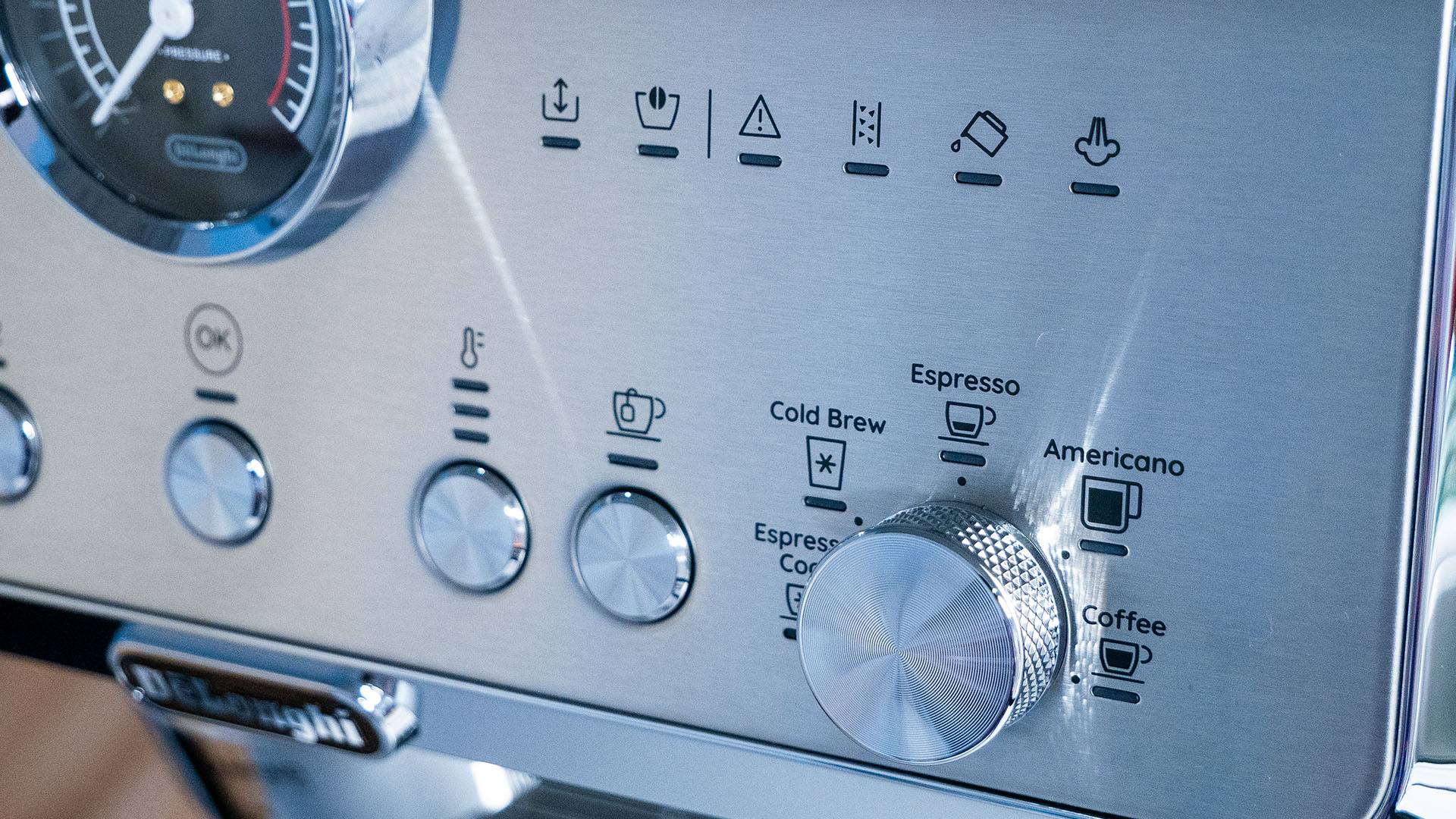 image des pré-réglages de la machine à espresso La Specialista Opera de De'Longhi