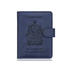 RFID Blocking Canada Passport Holder Travel Wallet Cover Case - Gift ideas for travelers