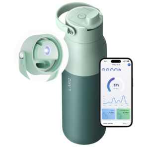 LARQ PureVis 2 680ml (23oz.) Self-Cleaning Insulated Stainless Steel Water Bottle with Smart Sensor - Gift ideas for travelers