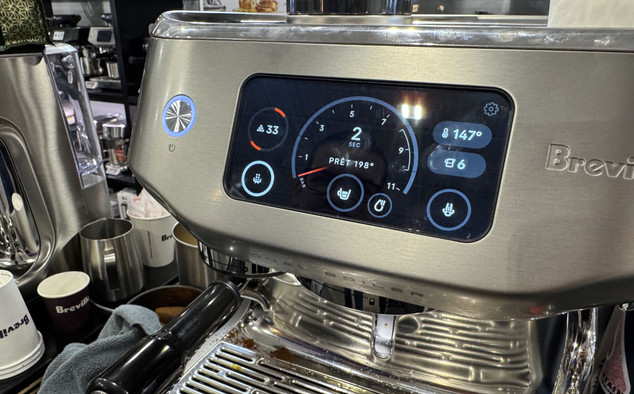 Machine automatique utilisée lors de l'atelier Breville