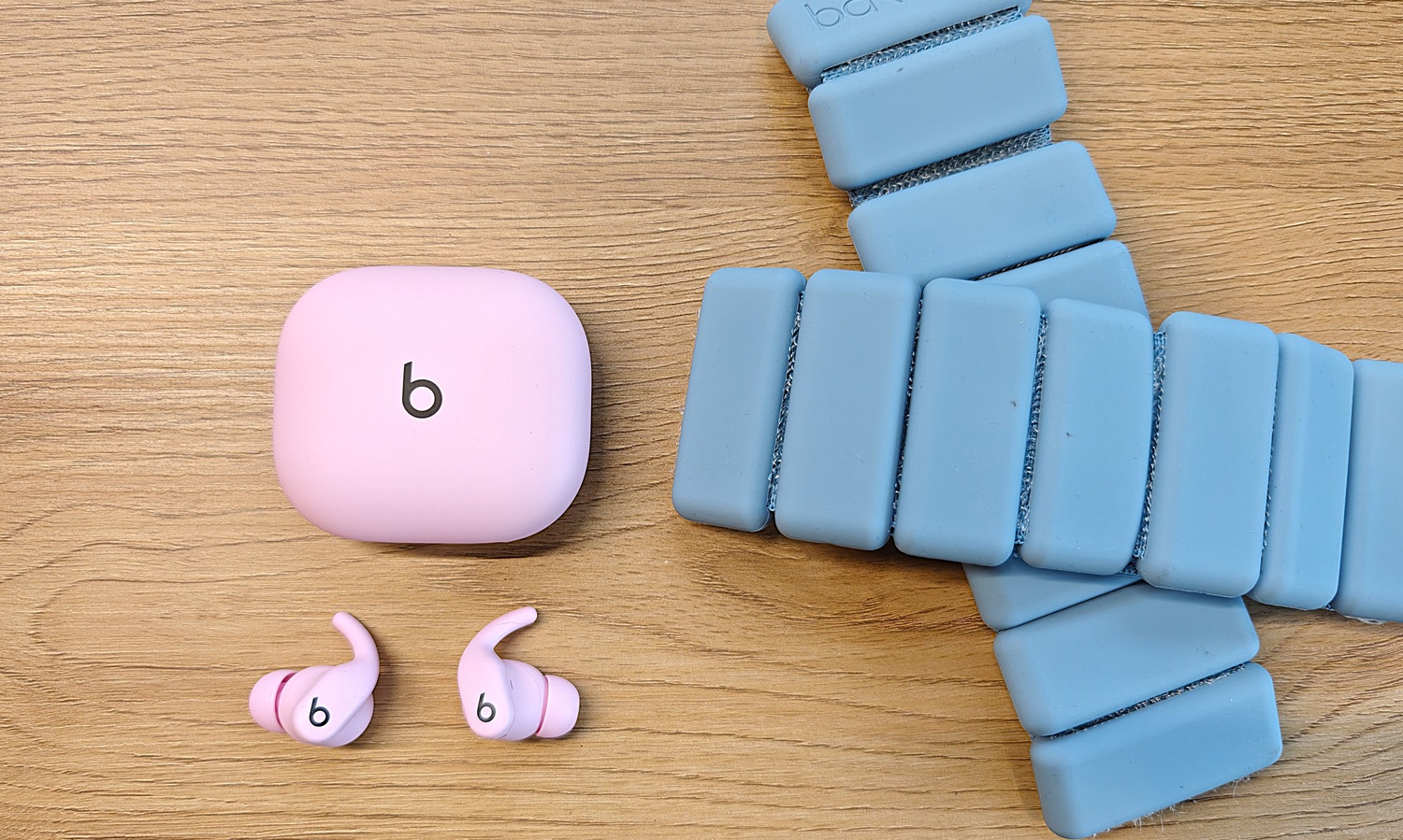entrainement avec Powerbeats Fit
