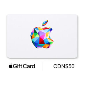 Carte-cadeau Apple de 50 $ - Téléchargement numérique