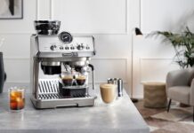 De'Longhi La Specialista Arte Evo Automatic Espresso Machine with Frother & Coffee Grinder - Stainless