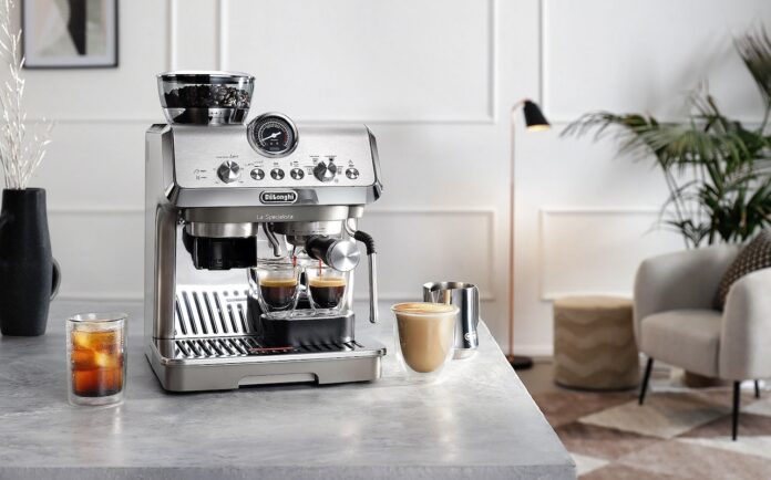 De'Longhi La Specialista Arte Evo Automatic Espresso Machine with Frother & Coffee Grinder - Stainless