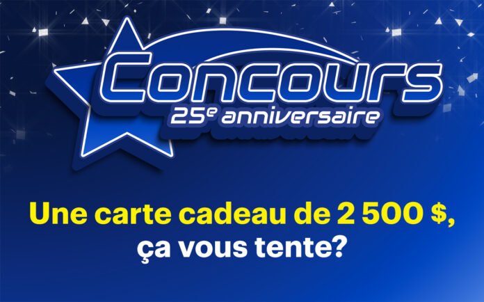 Concours 25ᵉ anniversaire: révélation du produit techno d’aujourd’hui