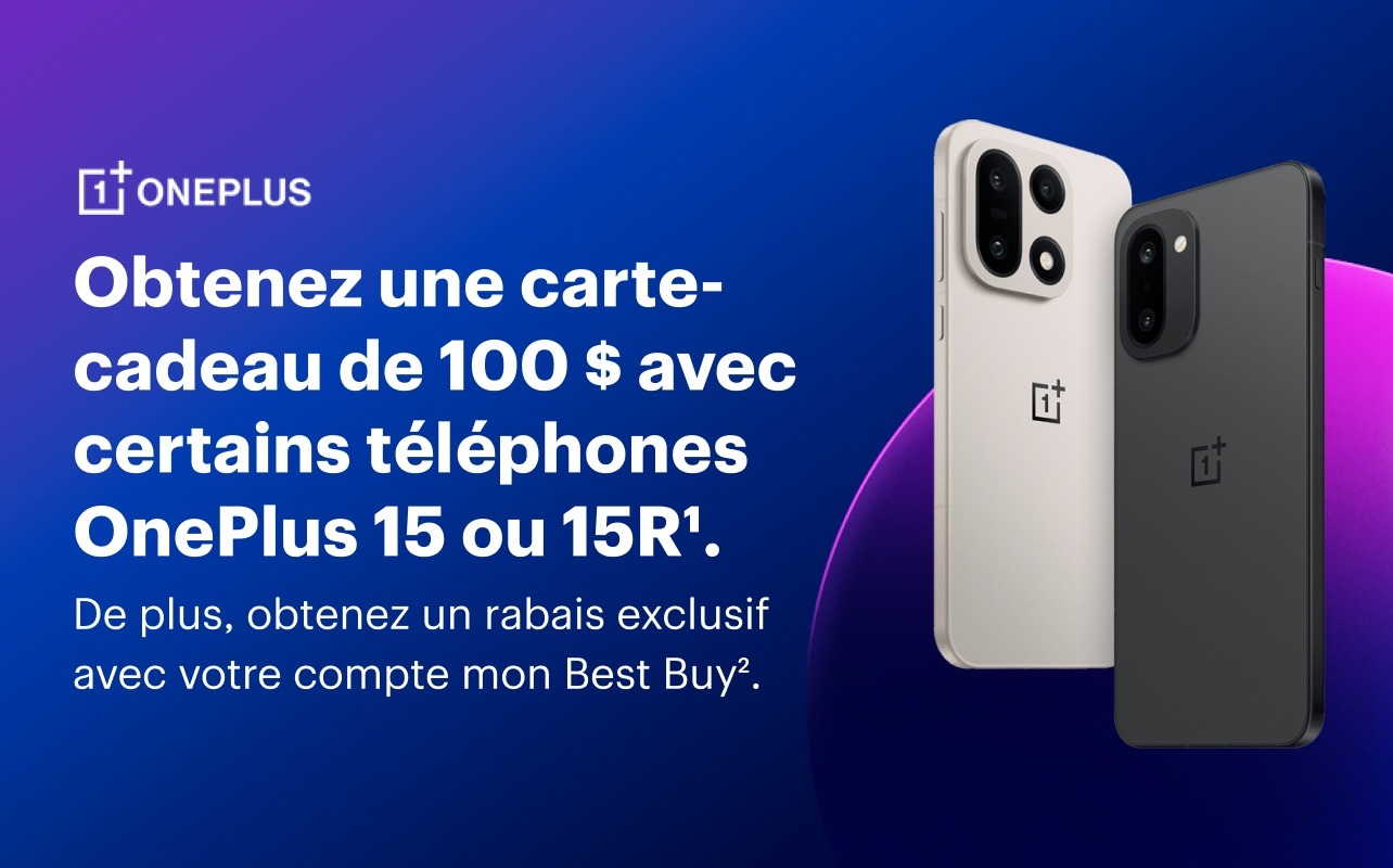 Les OnePlus 15 et OnePlus 15R sont arrivés : une expérience haut de gamme à prix avantageux