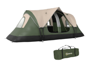 équipements de plein air chez Best Buy : tente de camping pour 6 à 8 personnes, 2 chambres d'Outsunny