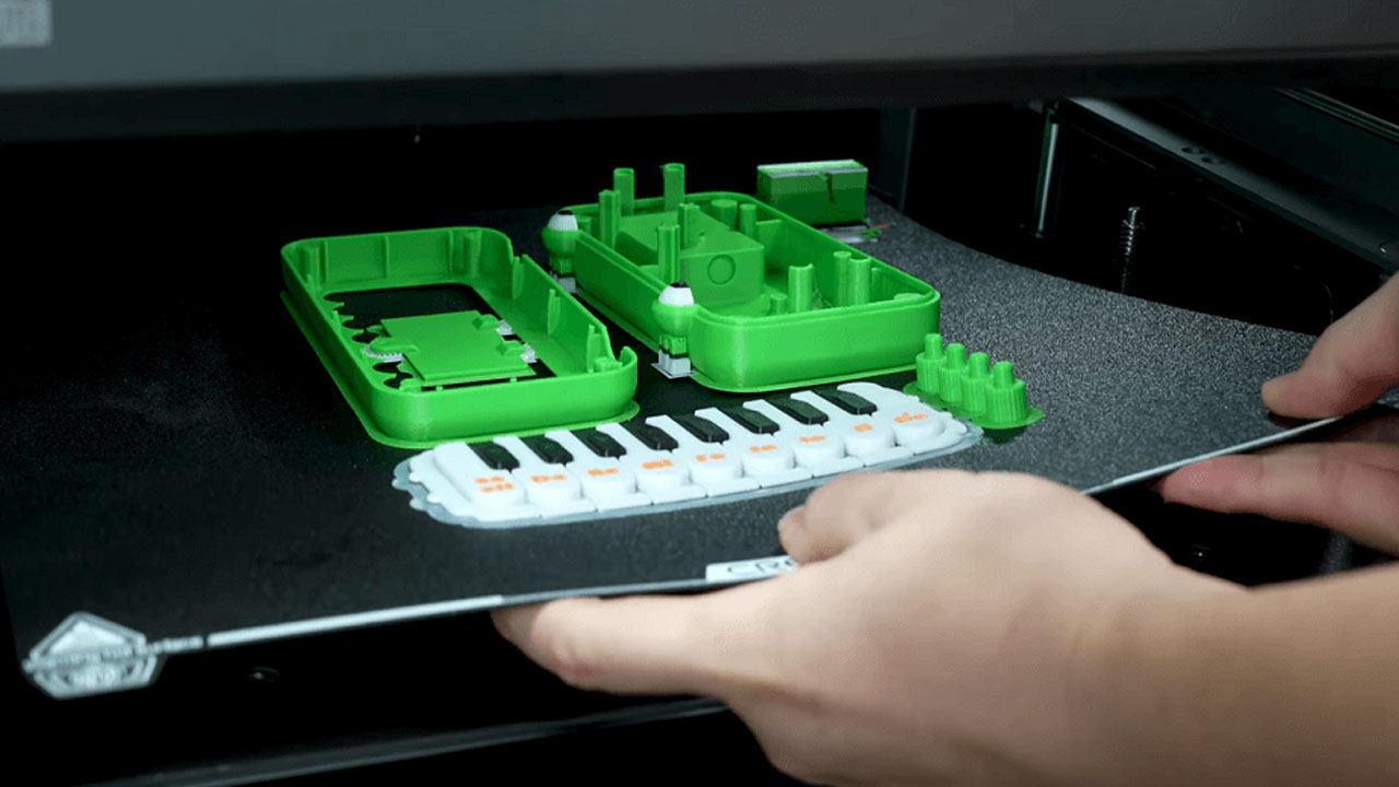 Image d'un plateau d'impression 3D de Creality