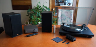 Ensemble pour vinyles complet de Klipsch et pour diffusion en continu de WiiM
