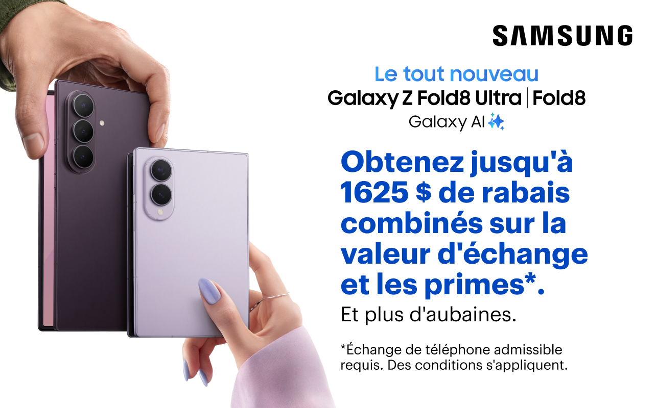 La toute nouvelle gamme Galaxy de Samsung est arrivée : précommandez les derniers téléphones et montres chez Best Buy